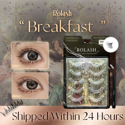 Rolash False Eyelashes 完美睫毛延长 <Breakfast>- 化妆