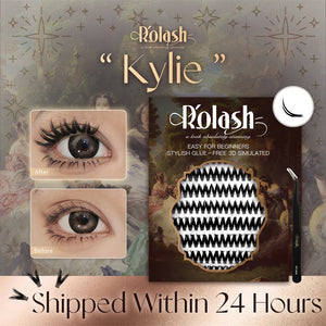 Rolash False Eyelashes 完美嫁接睫毛<Kylie> - 彩妆|200Clusters